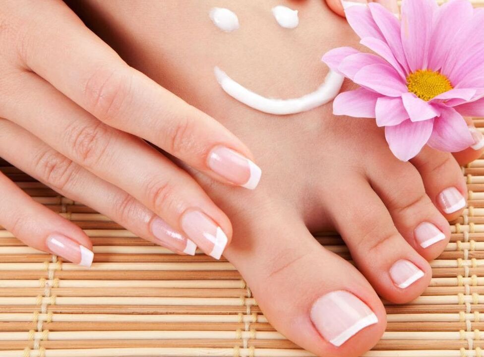Medical manicure and pedicure for nail fungus